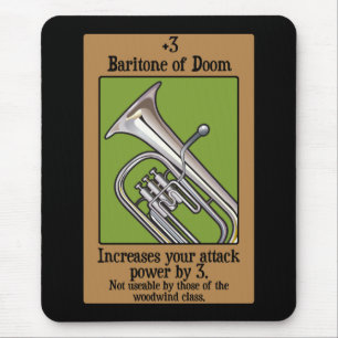 Alfombrilla De Ratón Baritone de Doom