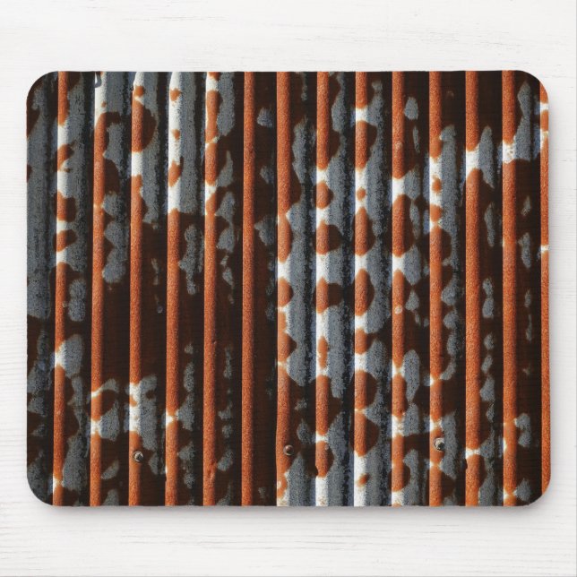 Alfombrilla De Ratón Barn Tin rugoso rugoso vintage (Frente)