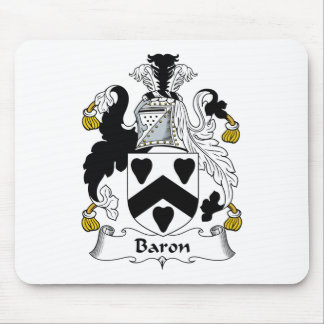 Alfombrilla De Ratón Barón Family Crest