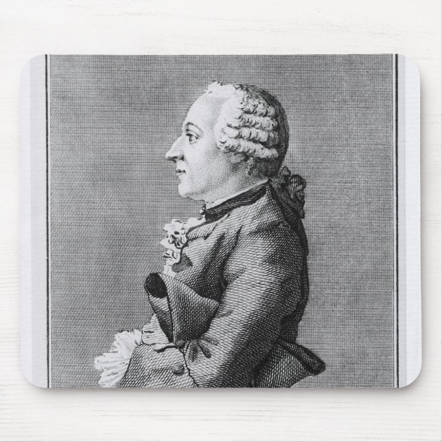 Alfombrilla De Ratón Barón Friedrich Melchior Grimm (Frente)