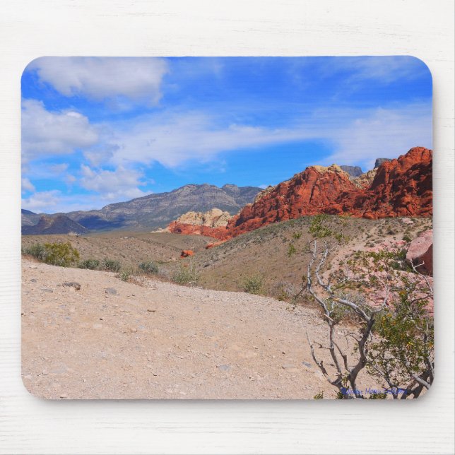 Alfombrilla De Ratón Barranco-Mousepad rojo de la roca (Frente)