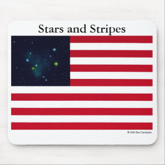 Alfombrilla De Ratón Barras y estrellas