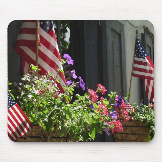 Alfombrilla De Ratón Barras y estrellas (Frente)