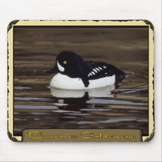 Alfombrilla De Ratón Barrows Goldeneye en el tranquilo lago Mousepad