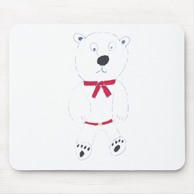 Alfombrilla De Ratón Barry Bear Mousepad (Frente)