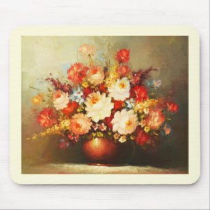 Alfombrilla De Ratón Base de flores