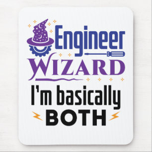 Alfombrilla De Ratón Básicamente, el Asistente de Ingenieros.