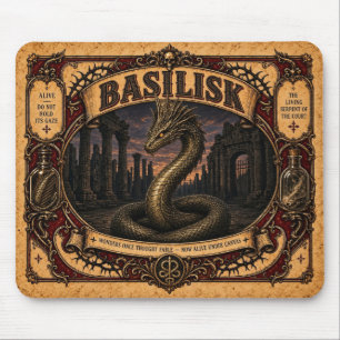 Alfombrilla De Ratón Basilisco, Monstruo de Circo Antiguo