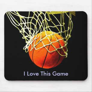 Alfombrilla De Ratón Básquetbol Mouse Pad - Me encanta este juego