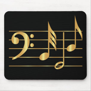 Alfombrilla De Ratón Bass clef