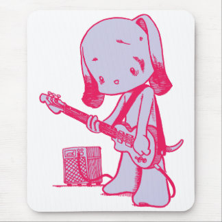 Alfombrilla De Ratón Bass Puppy Mousepad