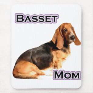 Alfombrilla De Ratón Basset Hound Mom 4