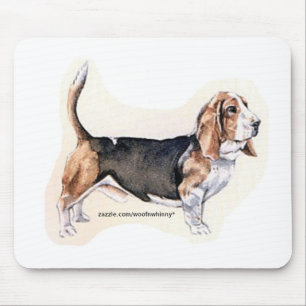 Alfombrilla De Ratón Basset Hound Mousepad