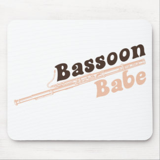 Alfombrilla De Ratón Bassoon Babe
