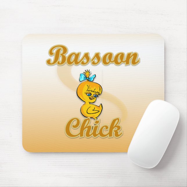Alfombrilla De Ratón Bassoon Chick (Con ratón)
