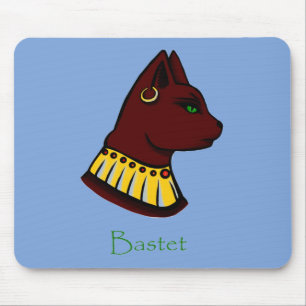 Alfombrilla De Ratón Bastet - Antigua diosa gata egipcia