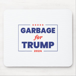 Alfombrilla De Ratón Basura para Trump 2024 Funny Supporter Trump 1