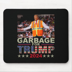 Alfombrilla De Ratón Basura para Trump 2024 Tees - Desi, partidario de 