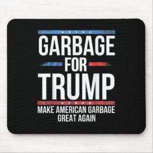 Alfombrilla De Ratón _basura para Trump hace de la basura estadounidens