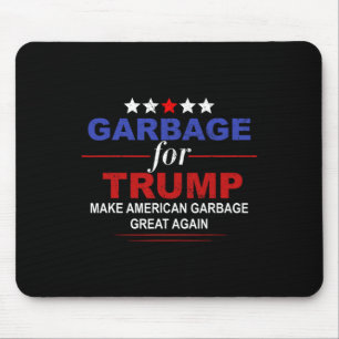 Alfombrilla De Ratón Basura Para Trump Hace Que La Basura Estadounidens