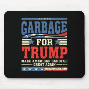 Alfombrilla De Ratón Basura Para Trump Hace Que La Basura Estadounidens