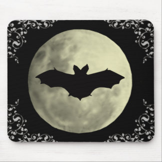 Alfombrilla De Ratón Bat Black Mouse Pad
