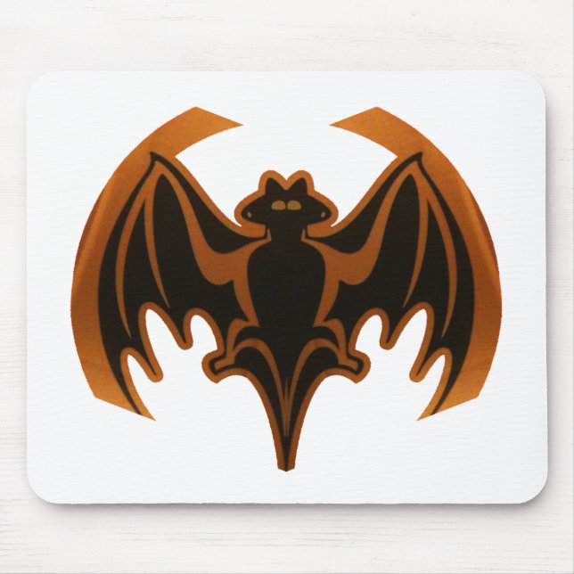 Alfombrilla De Ratón Bat Brown El MUSEO Zazzle Regalos (Frente)
