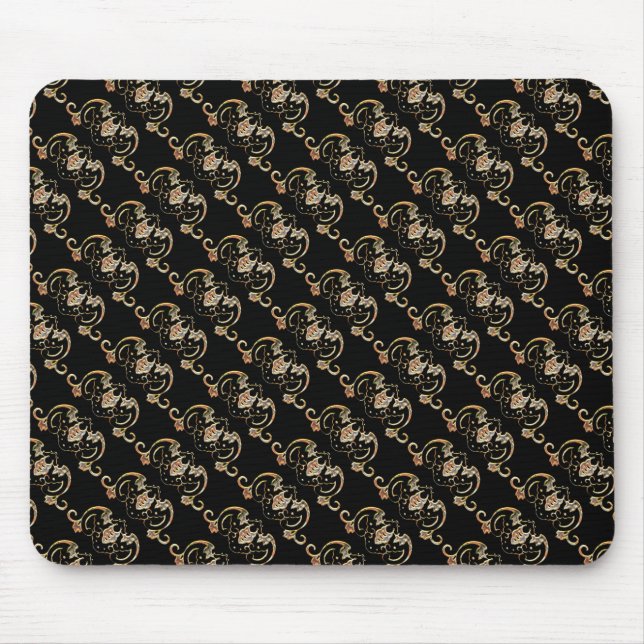 Alfombrilla De Ratón Bat Chinese Symbol Gel Mouse Pad (Frente)