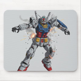Alfombrilla De Ratón Batalla dañada Gundam