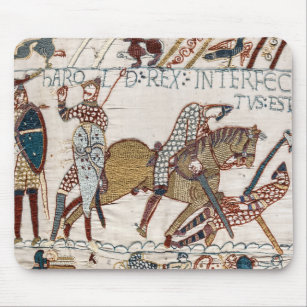 Alfombrilla De Ratón Batalla de Hastings - Tapiz Bayeux Rey Harold