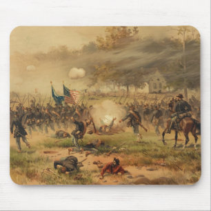 Alfombrilla De Ratón Batalla de la guerra civil estadounidense contra A