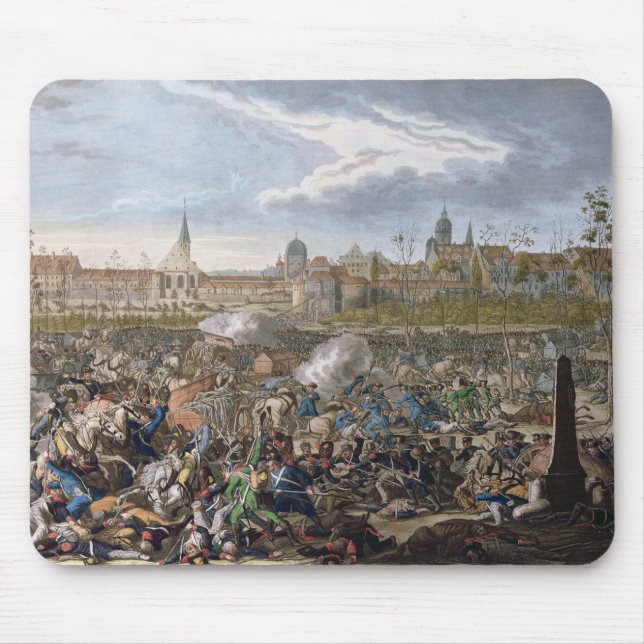 Alfombrilla De Ratón Batalla de Leipzig, el 19 de octubre de 1813 (Frente)
