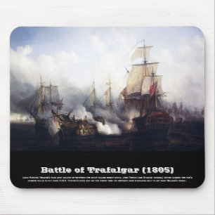Alfombrilla De Ratón Batalla de Trafalgar en el mediodía