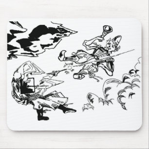 Alfombrilla De Ratón ¡Batalla Mousepad de Mid Air!
