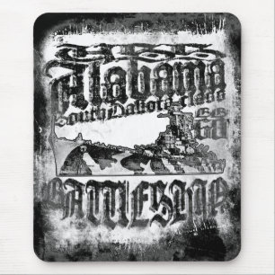 Alfombrilla De Ratón Batallero Alabama Mousepad