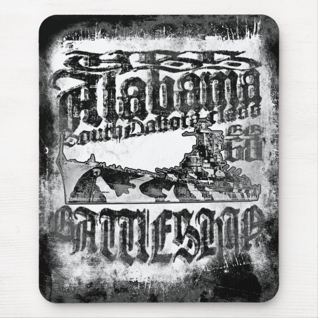 Alfombrilla De Ratón Batallero Alabama Mousepad (Frente)