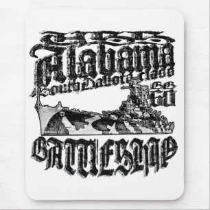 Alfombrilla De Ratón Batallero Alabama Mousepad