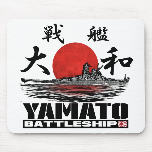 Alfombrilla De Ratón Batallero Yamato Mousepad (Frente)