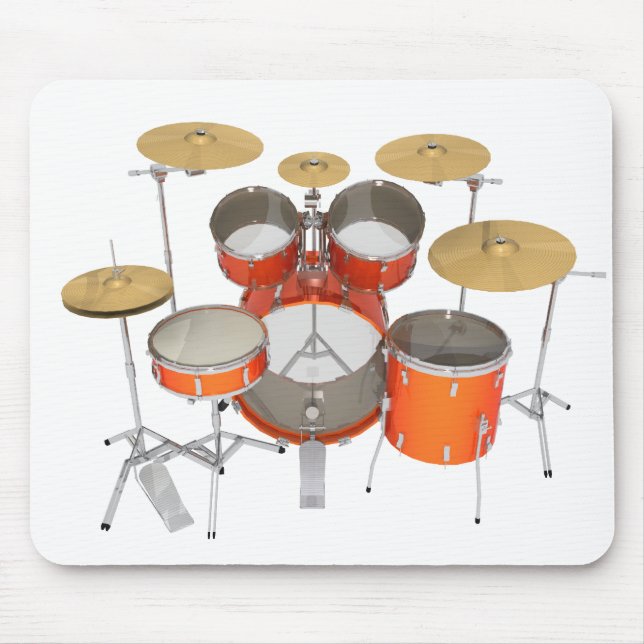 Alfombrilla De Ratón Batería anaranjada: (Frente)