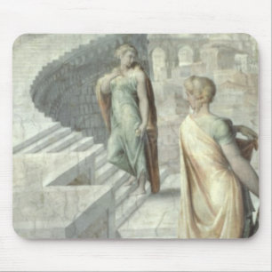 Alfombrilla De Ratón Bathsheba que visita a David, c.1553