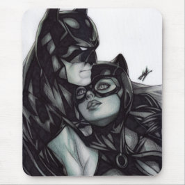 Alfombrilla De Ratón Batman & Catwoman ~ Bruce wayne & Selina Kyle