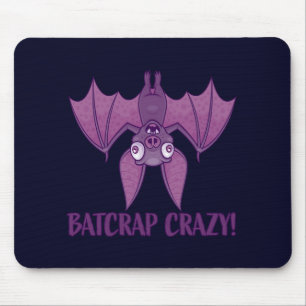 Alfombrilla De Ratón Batshit Crazy Wacky Personalizado Bat