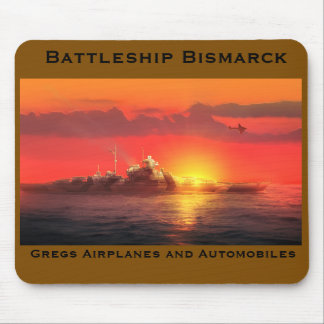 Alfombrilla De Ratón Battleship Bismarck mousepad