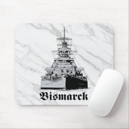 Alfombrilla De Ratón Battleship Bismarck Mousepad