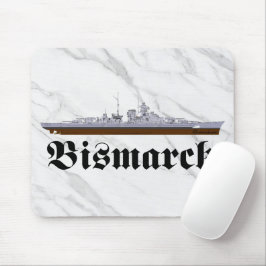 Alfombrilla De Ratón Battleship Bismarck Mousepad