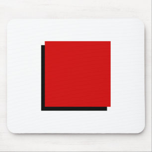 Alfombrilla De Ratón Bauhaus Diseño Arte Geométrico Plaza Roja