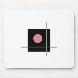 Alfombrilla De Ratón Bauhaus Diseño Composición Gris de Arte Geométrico