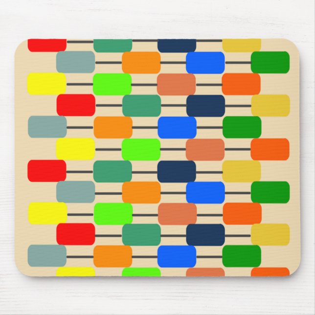 Alfombrilla De Ratón Bauhaus Inspired (Frente)