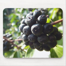 Alfombrilla De Ratón Bayas Mousepad de la hiedra
