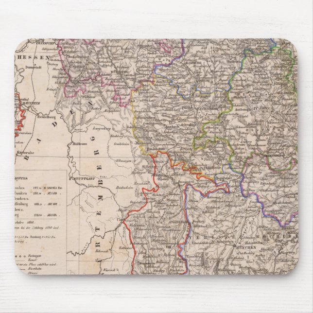 Alfombrilla De Ratón Bayern, Alemania (Frente)